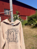 Hoodie/hættetrøje Sild-motiv