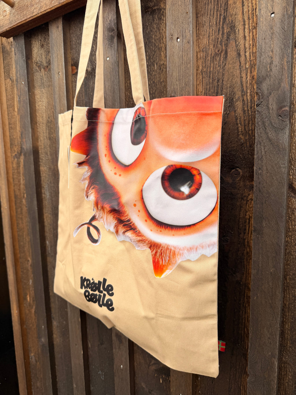 Alm. Mulepose "Krølle Bølle Ansigt"