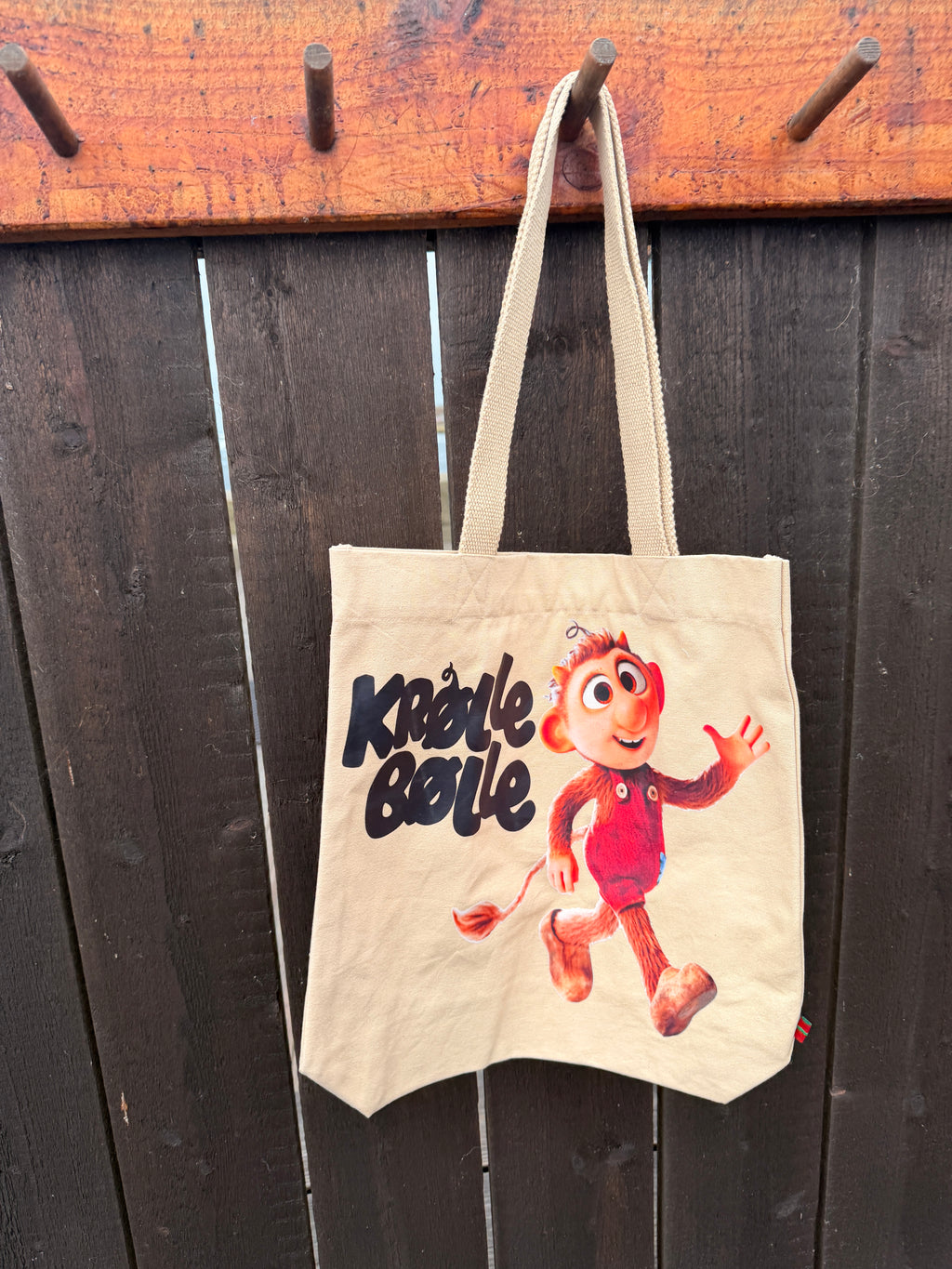 Luksus Mulepose "Krølle Bølle Vinker"