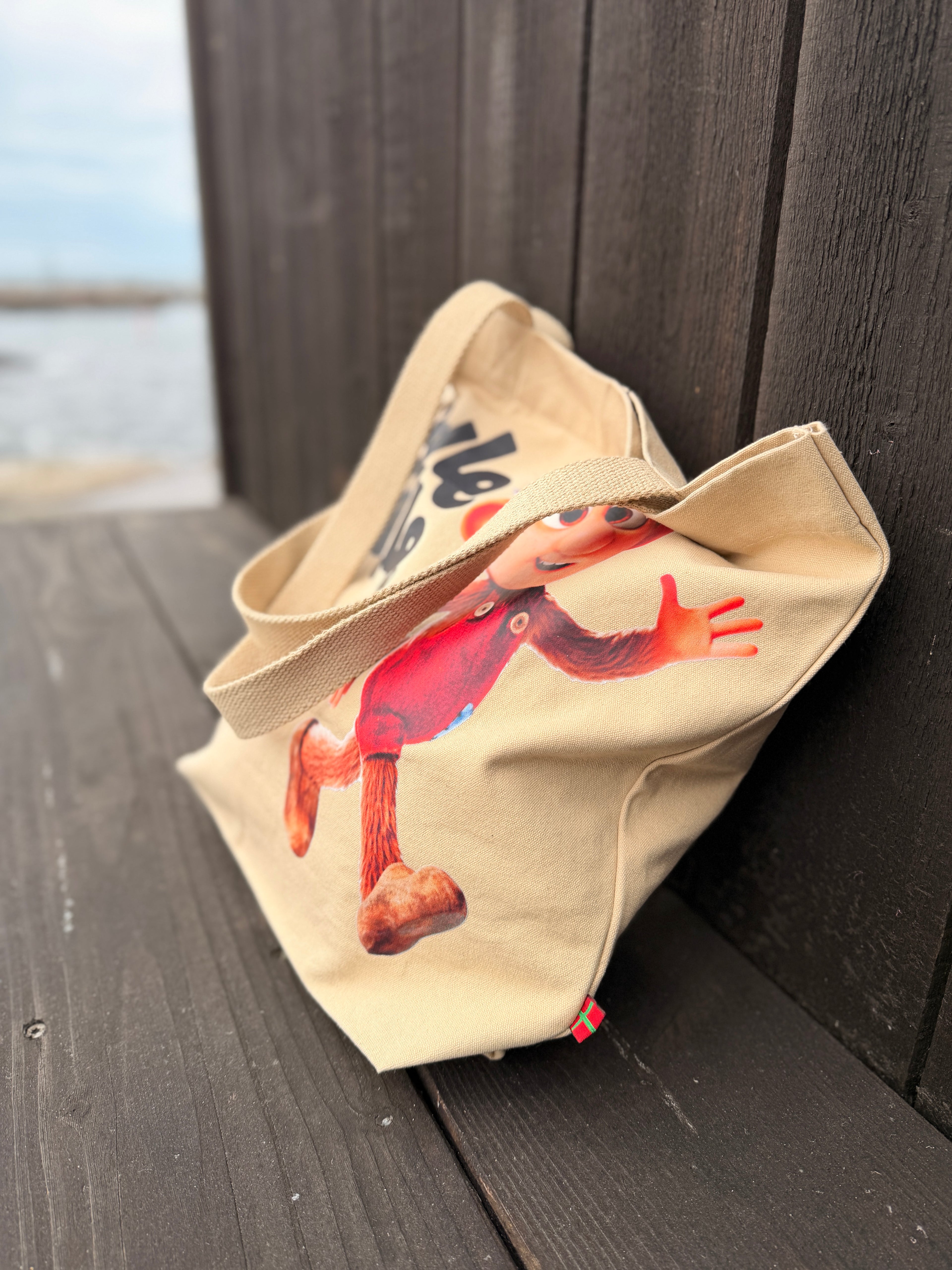 Luksus Mulepose "Krølle Bølle Vinker"