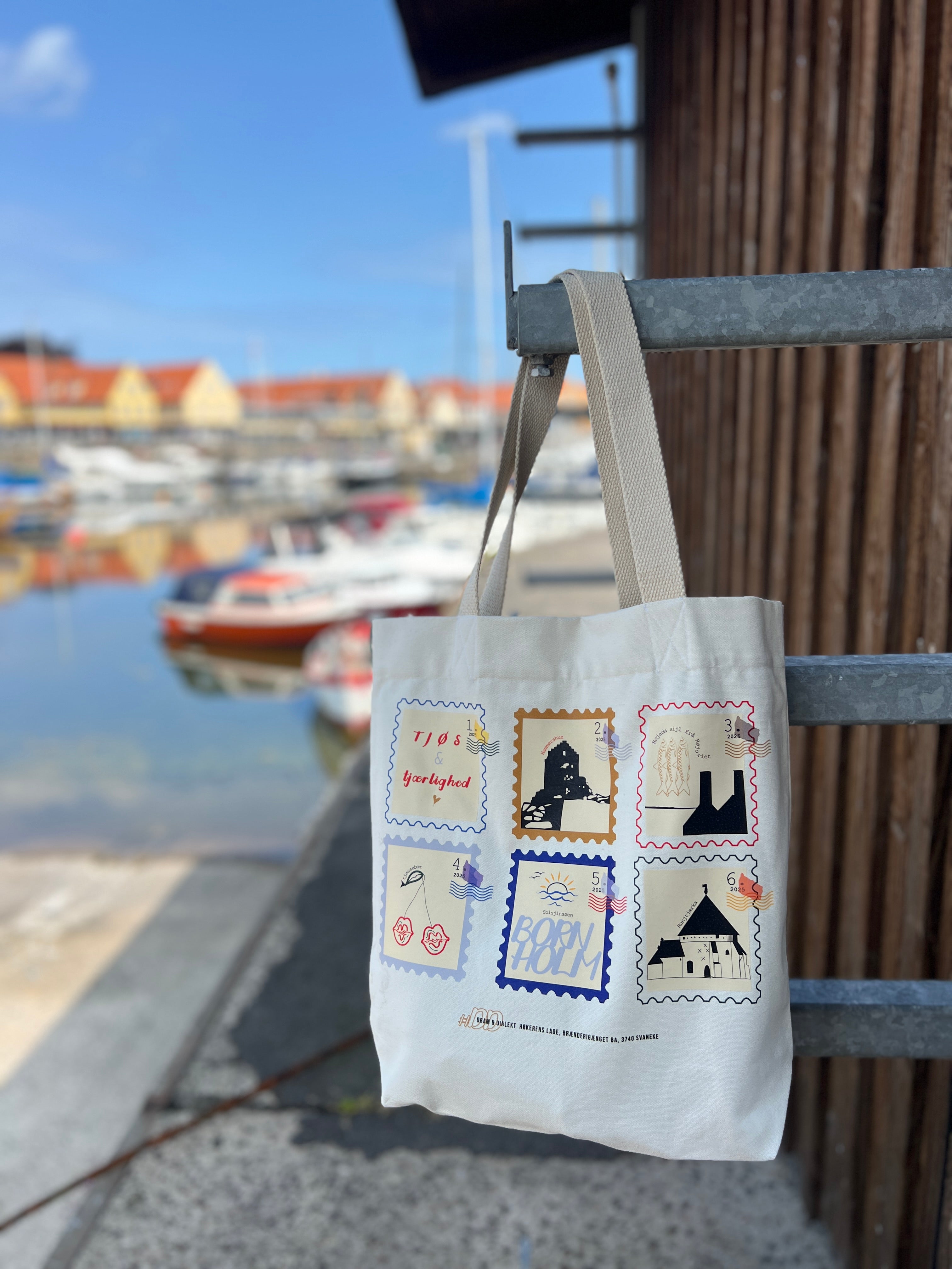 Luksus Mulepose "De 6 frimærker"