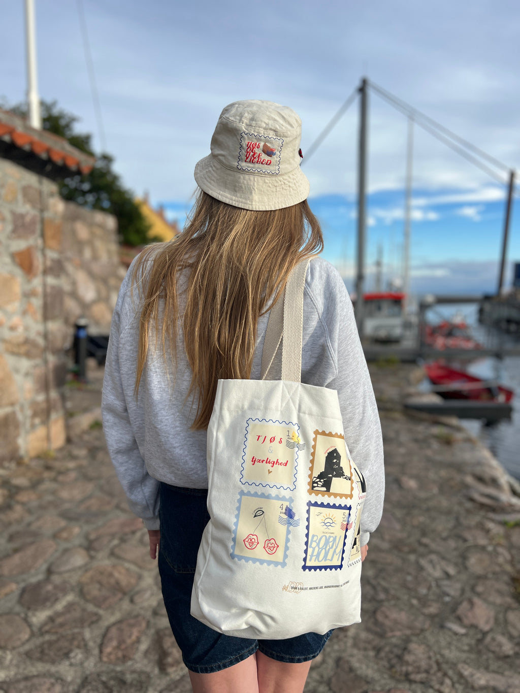 Luksus Mulepose "De 6 frimærker"