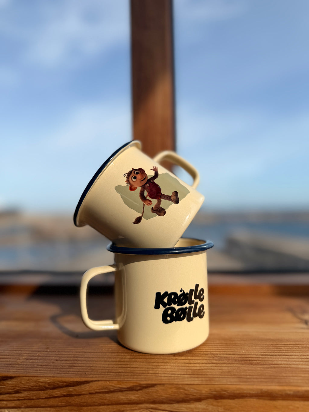 Emaljekrus "Krølle Bølle" Køb 5 og få den 6. gratis!!!
