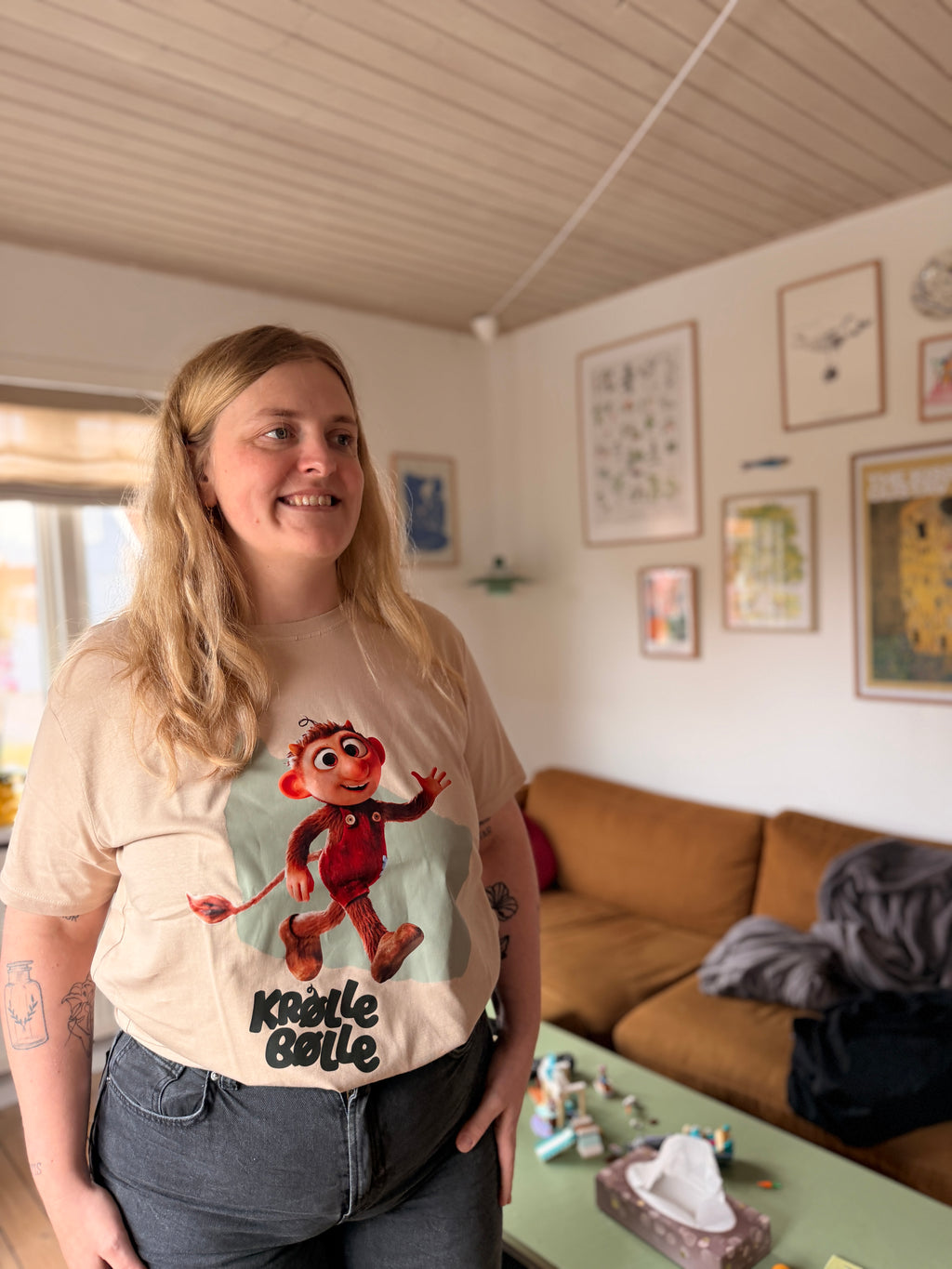 Krølle Bølle T-shirt til Voksne