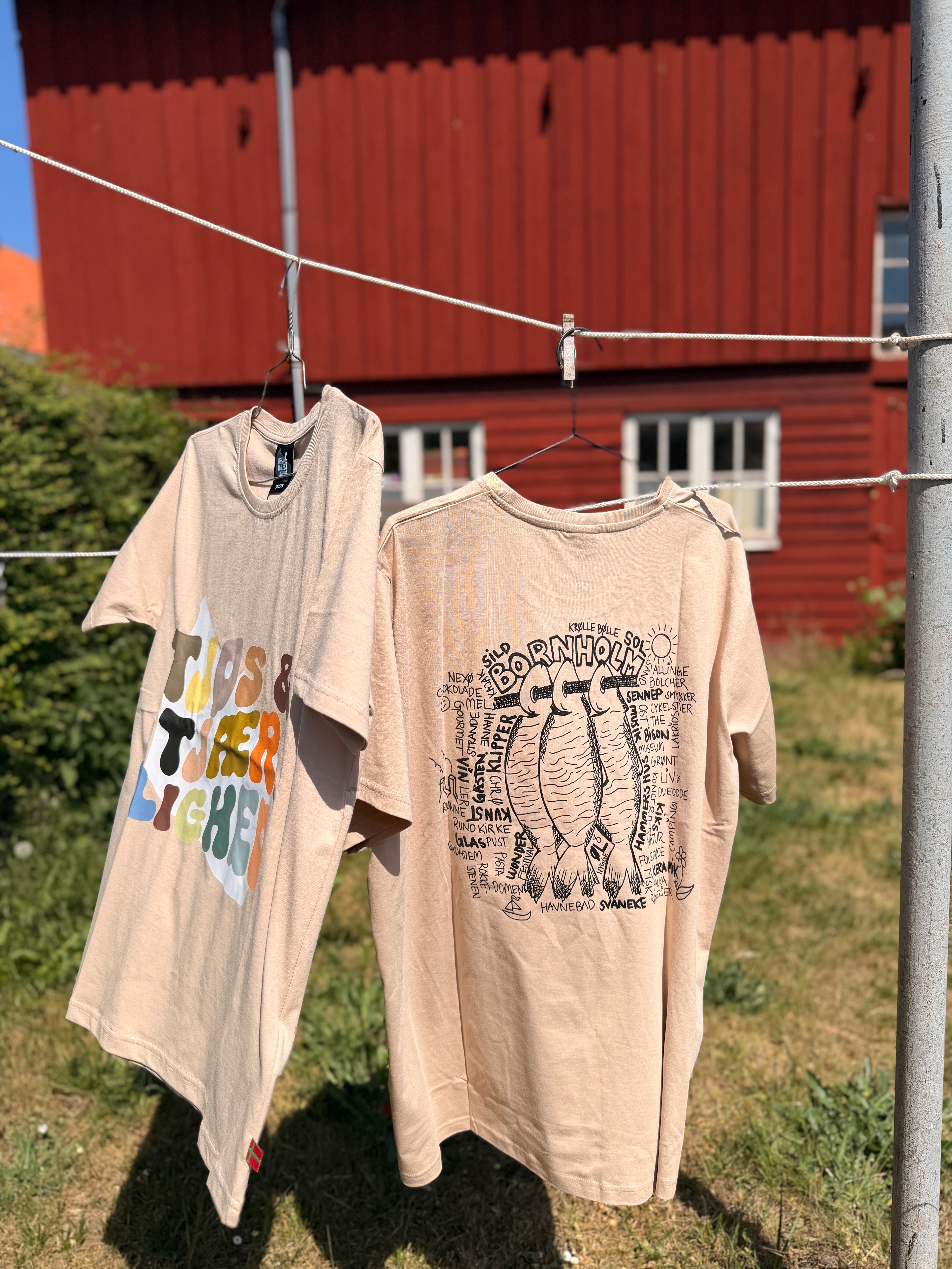 "Fejl" voksen t-shirt 2026 med dobbelt tryk