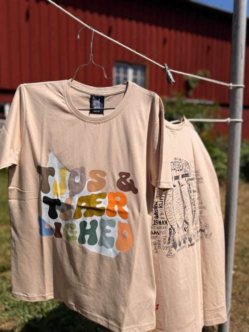 "Fejl" voksen t-shirt 2026 med dobbelt tryk