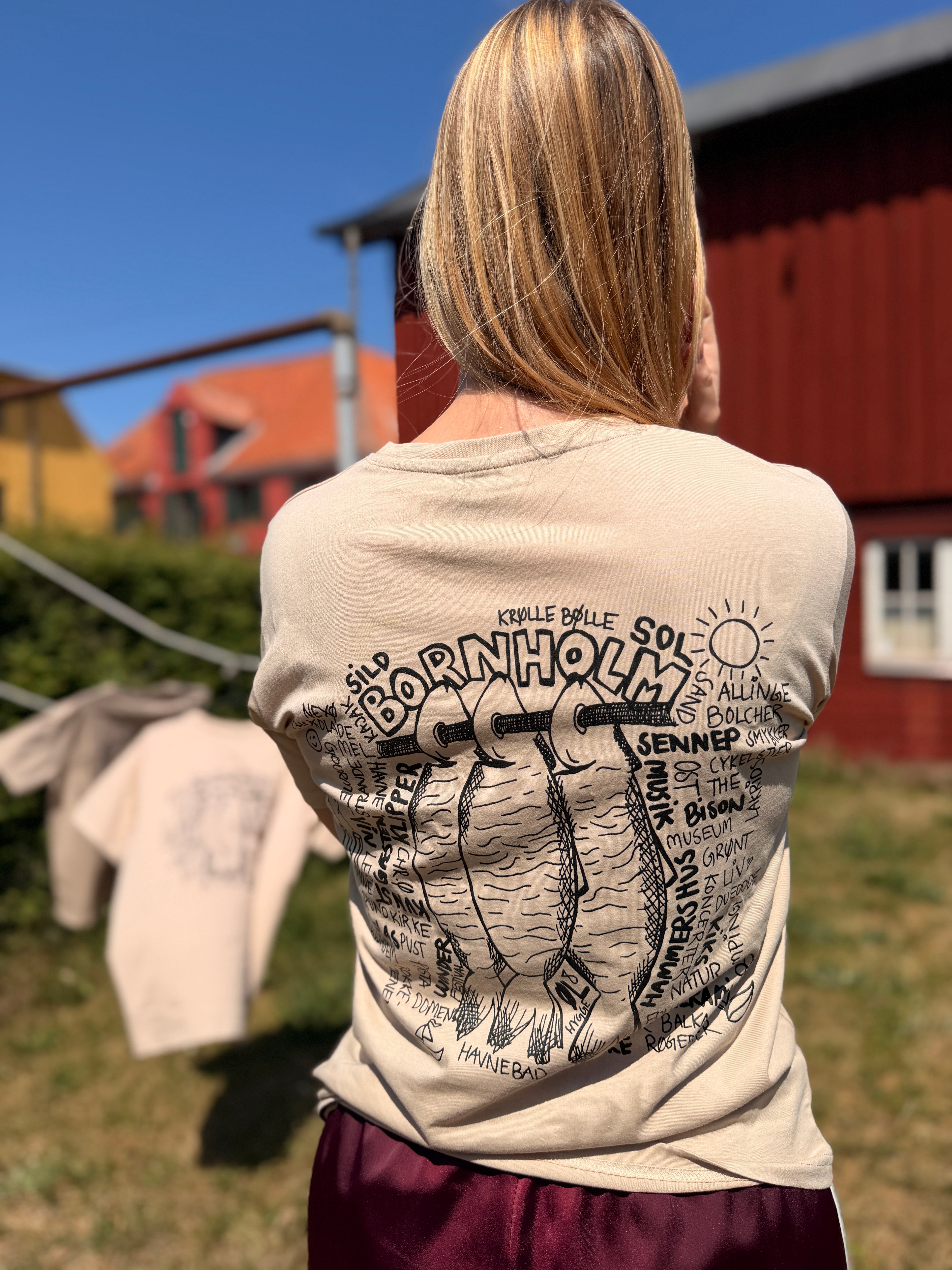 "Fejl" voksen t-shirt 2026 med dobbelt tryk