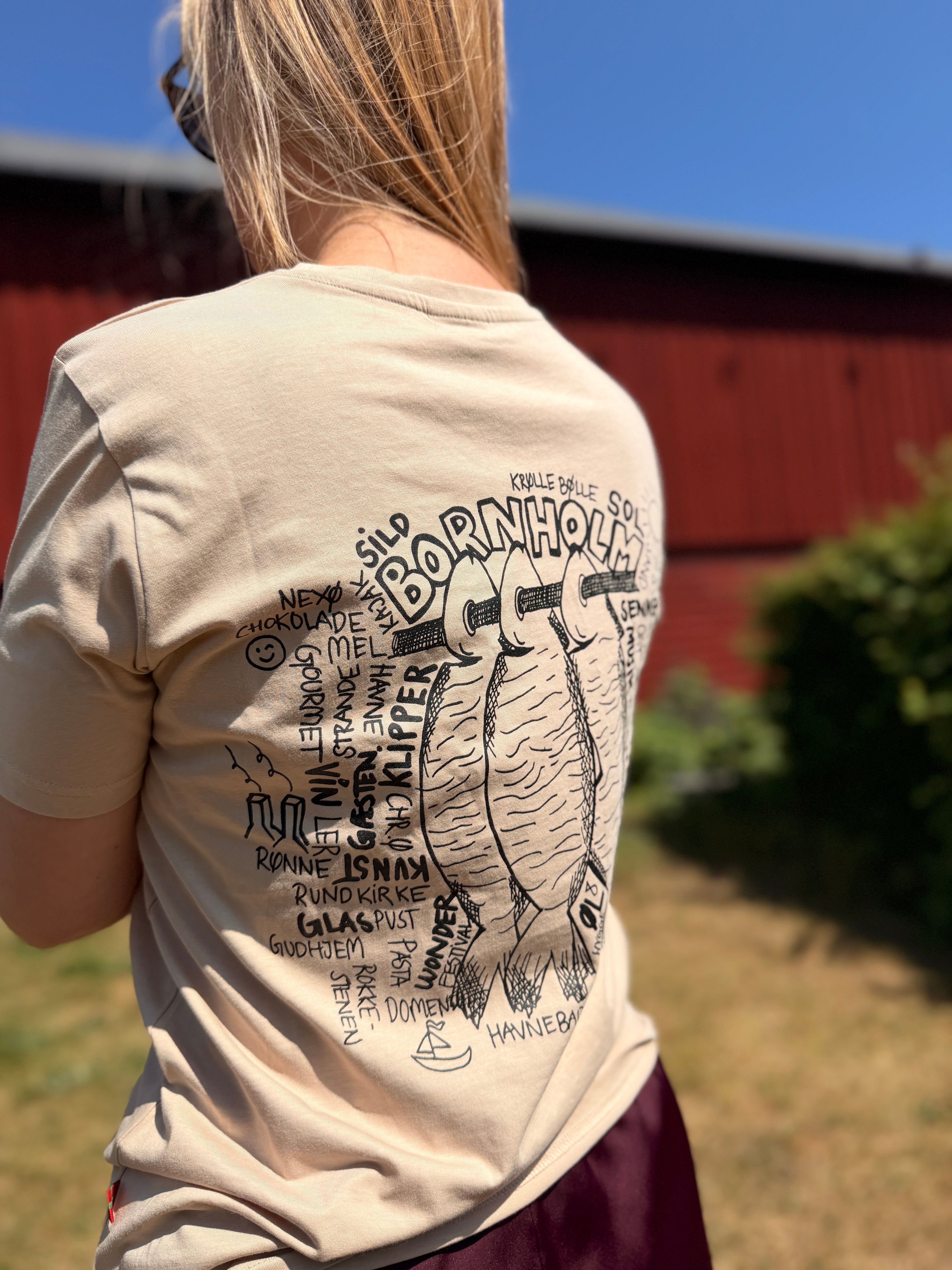"Fejl" voksen t-shirt 2026 med dobbelt tryk