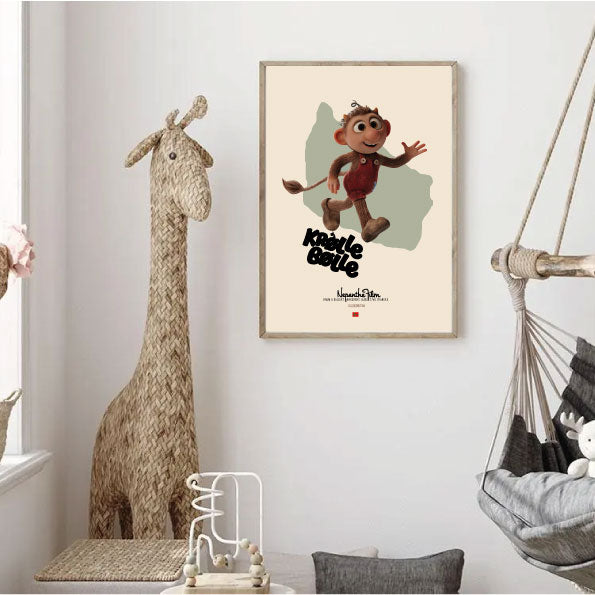 Plakat Krølle Bølle nr. 1