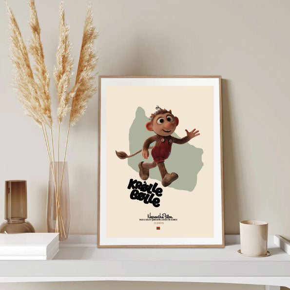 Plakat Krølle Bølle nr. 1